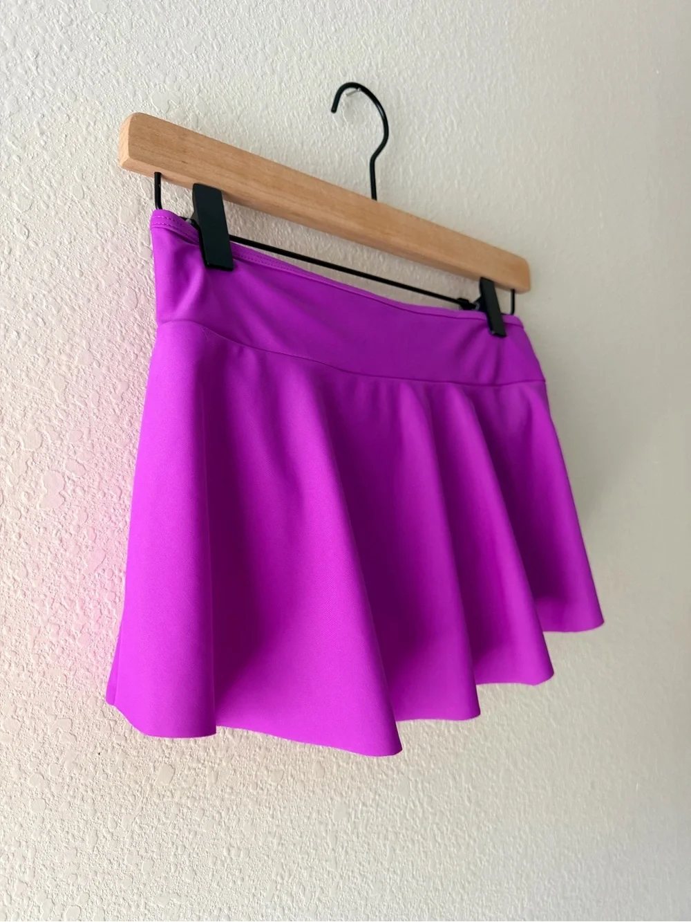 Lands’ End Girls Purple Swim Skirt Skort